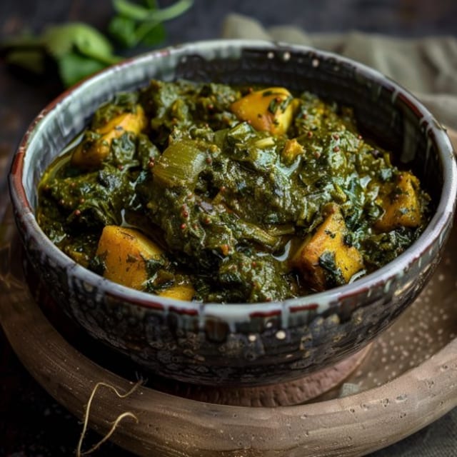 Saag Aloo.