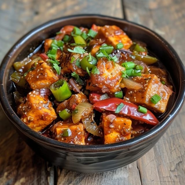 Paneer Chilli.