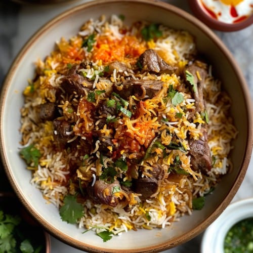 Lamb Biryani.