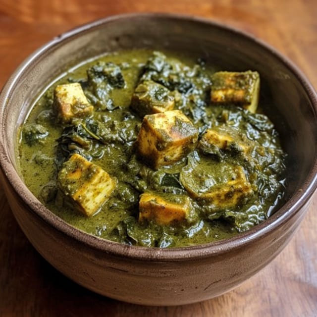 Saag Paneer.