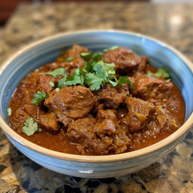 Goat Vindaloo.